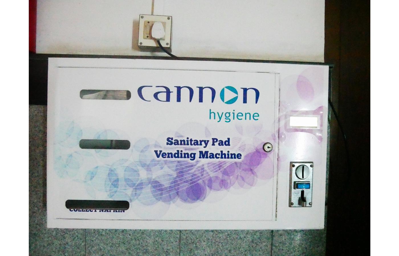 sanitary pad vending machine